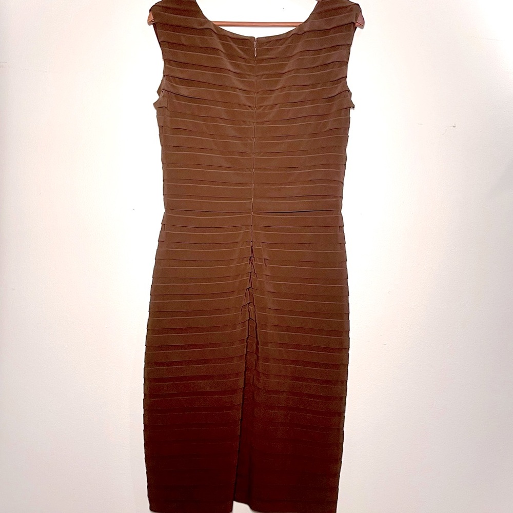 Gorgeous Adriana Papell Brown Formal Dress 12 - Picture 3 of 8